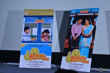 Jayammu Nischayammu Raa Movie Trailer Launch